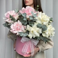 Шляпная коробка Нежный дуэт